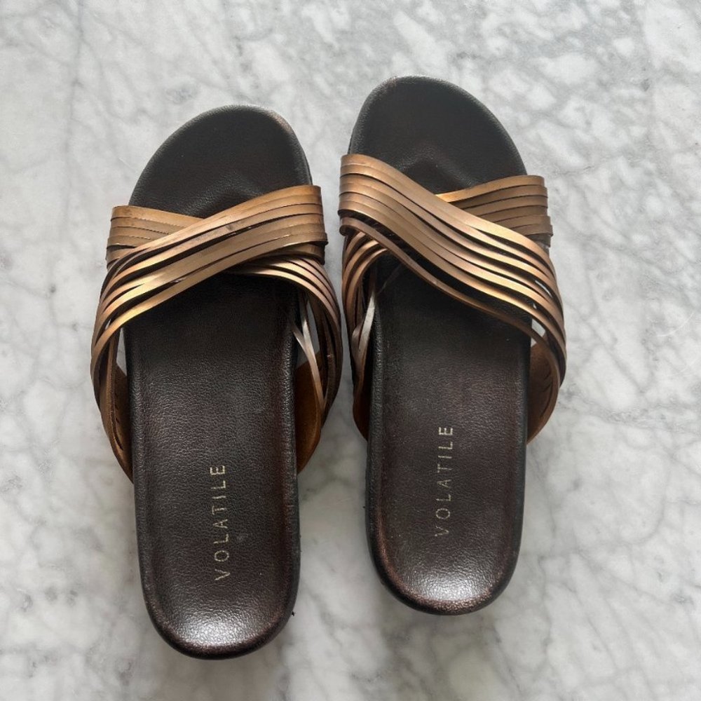 Volatile ladies slides